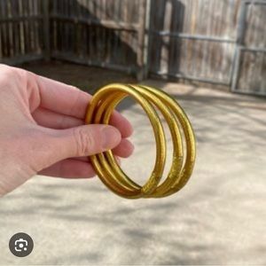 BuDhaGirl gold bangles (3)